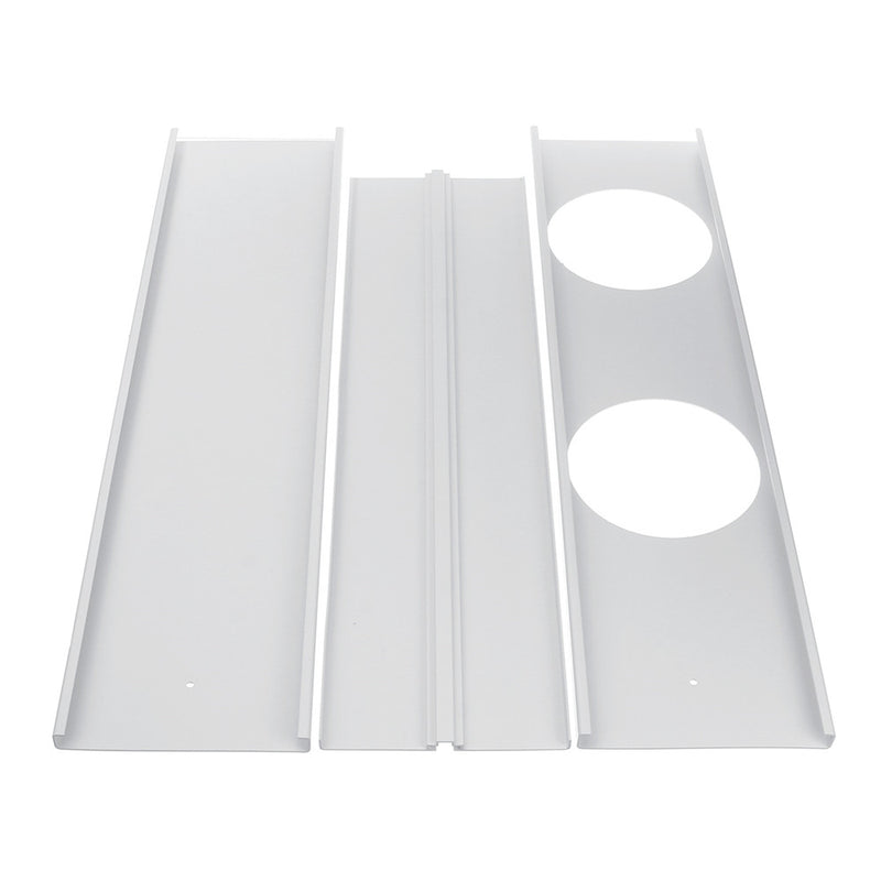 3pcs 180mm Adjustable Window Kit Plate Air Conditioner Wind Shield