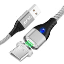 OLAF Magnetic Micro Type-C Fast Charging Adapter Data Cable for Samsung Xiaomi Huawei