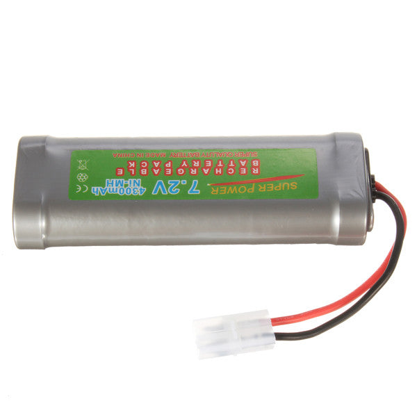 7.2V 4300mAH Ni-MH Rechargeable Battery Pack for Toy Vehicle/Boat/AirPlane