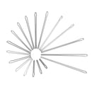360Pcs 6-23mm Open End Pins Double Flange Stainless Steel Split Pins Box for Watch