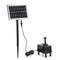 180L/H Solar Fountain Pump Kit Free Standing 2W Solar Panel Submersible Water Pump Pond Fish Tank Bird Bath