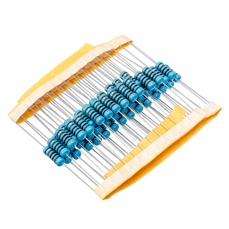 250pcs 1W Metal Film Resistor 1% 1K ohm