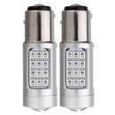 2pcs 1157 LED Car Red Flashing Strobe Rear Alert Brake Lights Bulb Reversing Tail Stop Lamps Bulb