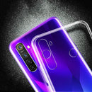 BAKEEY Crystal Clear Transparent Ultra-thin Soft TPU Protective Case for Realme 5 Pro