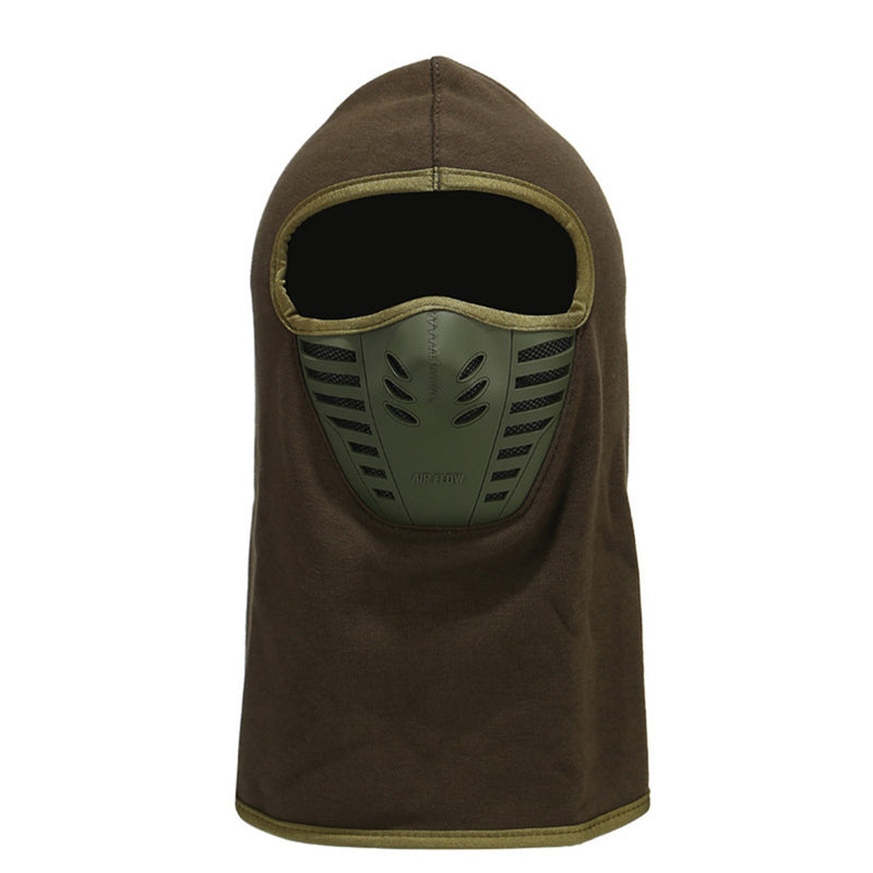 Winter Warm Motorcycle Scooter Riding Cycling Face Mask Cotton With Ear Neck Protection