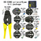 Wire Crimpling Pliers Tool Set Professional Wire Crimpers Engineering Ratchet Terminal