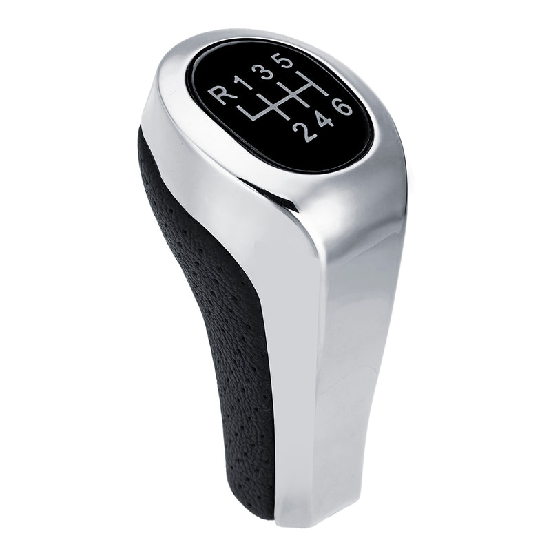 5/6 Speed Gear Shift Knob Stick Matt Gloss Silver Cover for BMW 1 3 5 6 SERIES E81 E82 E87 E90 E91 E92 E60 E61 E63 X1 E84 X3 E83 X5