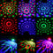 7 Colors LED Disco Ball DJ Party Stage Light Sound Activated Remote Control