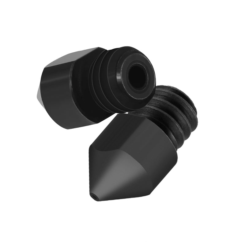 TWO TREES 6Pcs Hardened Steel 1.75mm Nozzle 0.2/0.3/0.4/0.5/0.6/1.0mm J-Head Extruder Nozzle kit for 3D Printer