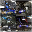 42-80mm 90 Degree Silicone Hose Elbow Bend Multi-size Vacuum Hose Tubing Turbo Coolant Tube