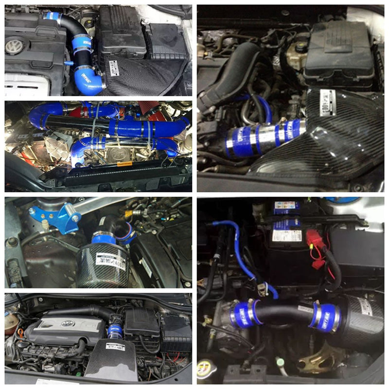 42-80mm 90 Degree Silicone Hose Elbow Bend Multi-size Vacuum Hose Tubing Turbo Coolant Tube