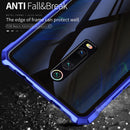 Bakeey Luxury Aluminum frame Metal Bumper&Tempered Glass Back Cover Protective Case for Xiaomi Mi9T / Mi 9T PRO / Redmi K20 / Redmi K20 Pro