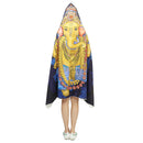 Hooded Throw Blankets Indian Ganesha Wearable Soft Warm Sleeping Sofa Bed Cover