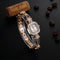 SOXY 0017 Crystal Shining Women Bracelet Watch Square Dial Quartz Watches