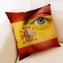 Honana BX National Flag With Eye Pattern Luxury Cushion Cover Throw Pillow Case Pillow Covers