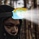 XANES 900LM AAA Battery Bike HeadLamp 3 Modes Night Riding Lights Camping Cycling Hunting Emergency Lantern