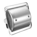 Recessed Toilet Paper Roll Holder Tissue Brushed Nickel Loaded Stand