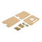 Double Layer Acrylic Case For Raspberry Pi 3 Model B 2B And B+ V35 Version With Screws