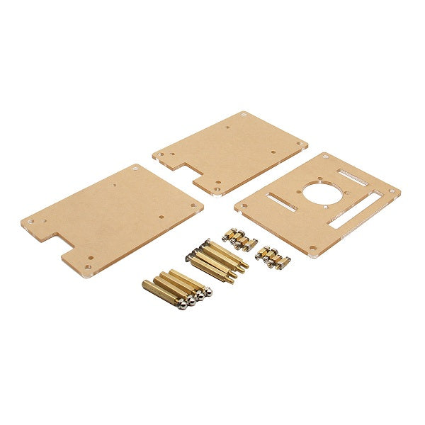 Double Layer Acrylic Case For Raspberry Pi 3 Model B 2B And B+ V35 Version With Screws