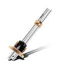 Drillpro Stainless Steel Rod Single/Dual Carbide Wheel Wood Marking Gauge Woodworking Scribers Parallel Line Drawing Tool
