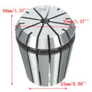 7pcs ER32 3/16 to 3/4 Inch Spring Collet Set Chuck Collet For CNC Milling Lathe Tool