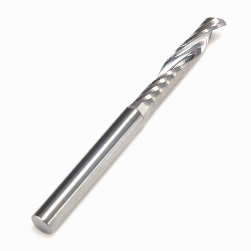 10pcs 3.175x17mm Single Flute End Mill Cutter 1/8 Inch Shank Tungsten Steel CNC Router Bit