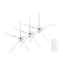 3pcs Side brushes 1pcs White Comb for XIAOMI Roborock S6 S5 E35 E2 Vacuum Cleaner Parts Accessories