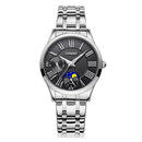 LONGBO 5013 Fashion Calendar Quartz Watches Full Steel Couple Wrist Watch