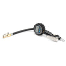 200PSI Digital Tire Pressure Gauge Dial Meter Pistol Grip Trigger Inflator Self-locking for Car Truck Motorcycle