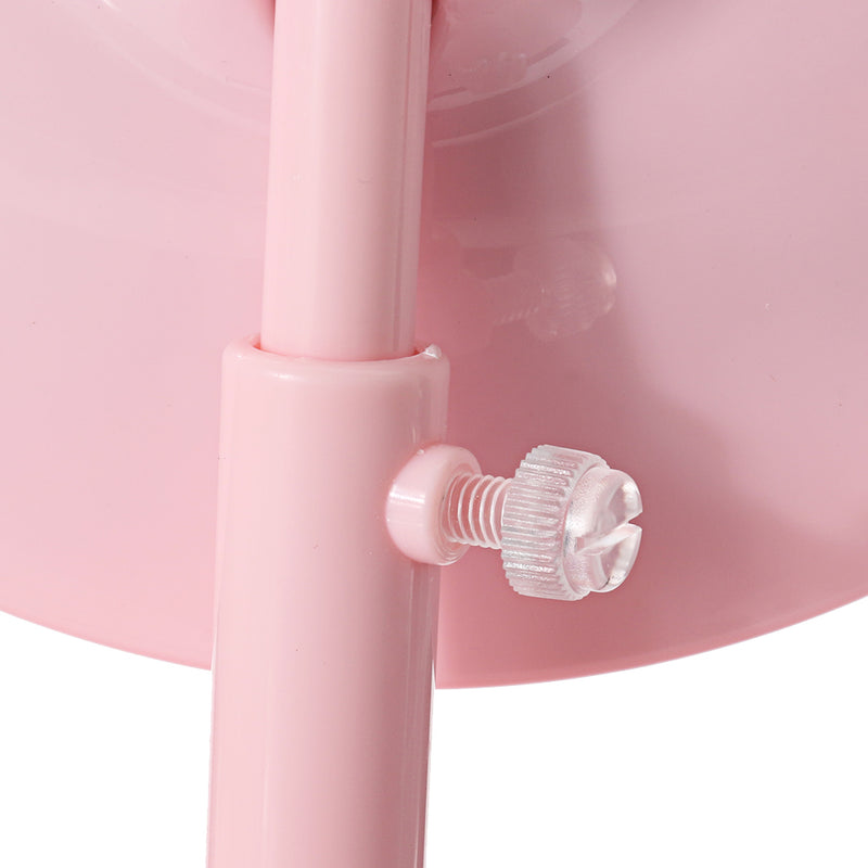 Portable Flexible USB Makeup Mirror LED Light Touch Dimmable Storage Base