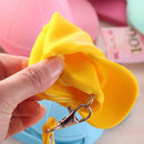 Honana HN-B2 Creative Cute Silicone Wallet Candy Color Key Bag Baseball Cap Hat Coin Bag Organizer