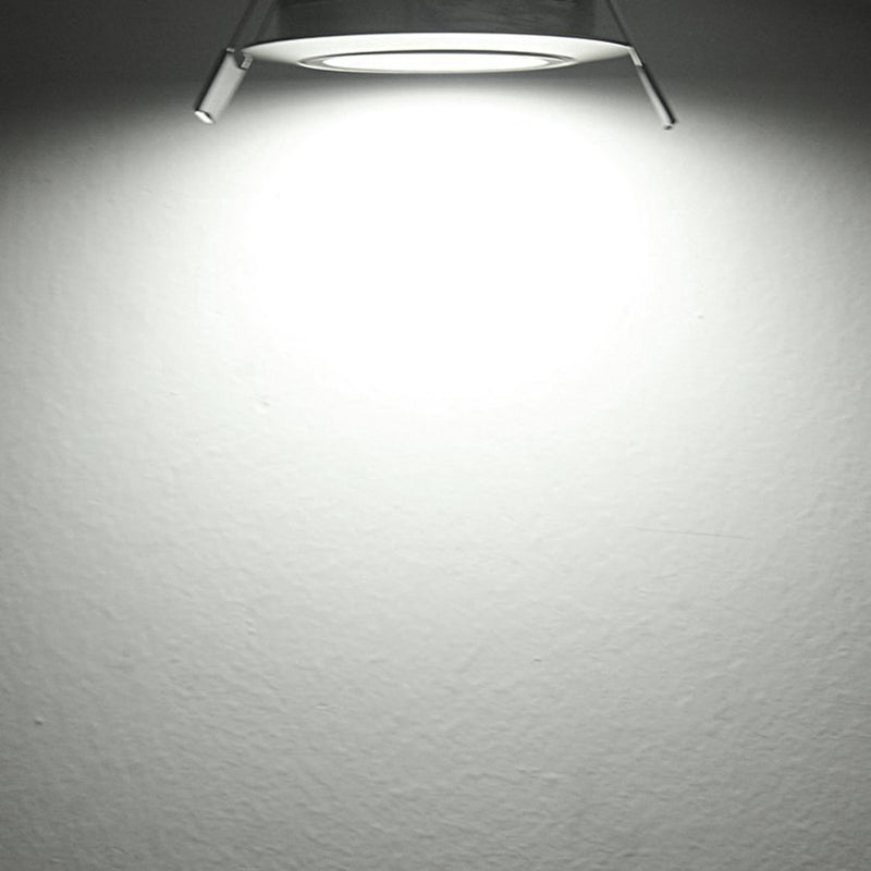 LUSTREON 5W 64 LED 490lm Round Recessed Ceiling Down Light Dimmable Spotlight AC220V-240V