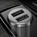 ROCK 4.8A Dual USB Ports LED Indicator Fast Car Charger For iPhone X 8Plus Xiaomi Mi8 Mix 2S S9