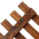 Plant Flower Hanger Holder Hanging Basket Pot Wood Climbing Rack Craft Ladder
