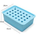 220V 24 Holes Hydroponic System Kit Indoor Aerobic Soilless Cultivation Water Planting Grow Box