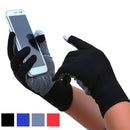 Bakeey Thin Two-fingers Touch Screen Gloves Outdoor Sports Cycling Driving Jogging Running Anti Slip Gloves for iPhone Xiaomi Tablet