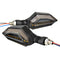 4Pcs 12V Motorcycle Red LED Turn Signal Indicator Lights For Kawasaki/Yamaha/BMW/Honda/KTM