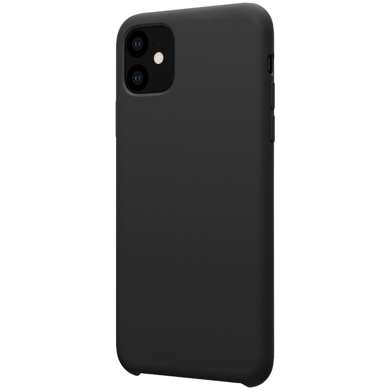 NILLKIN Smooth Shockproof Soft Liquid Silicone Rubber Back Cover Protective Case for iPhone 11 6.1 inch