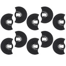 Drillpro 10PCS Multi Tool Oscillating Saw Blade Quick Release Saw Blades Kit for Metal Wood Plastic Cutting Oscillating Tools for Fein Multi Dremel