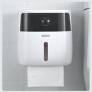 Toilet Paper Double Roll Holder Tissue Bathroom Wall Mounted Storage Hook Shelf Storage Baskets