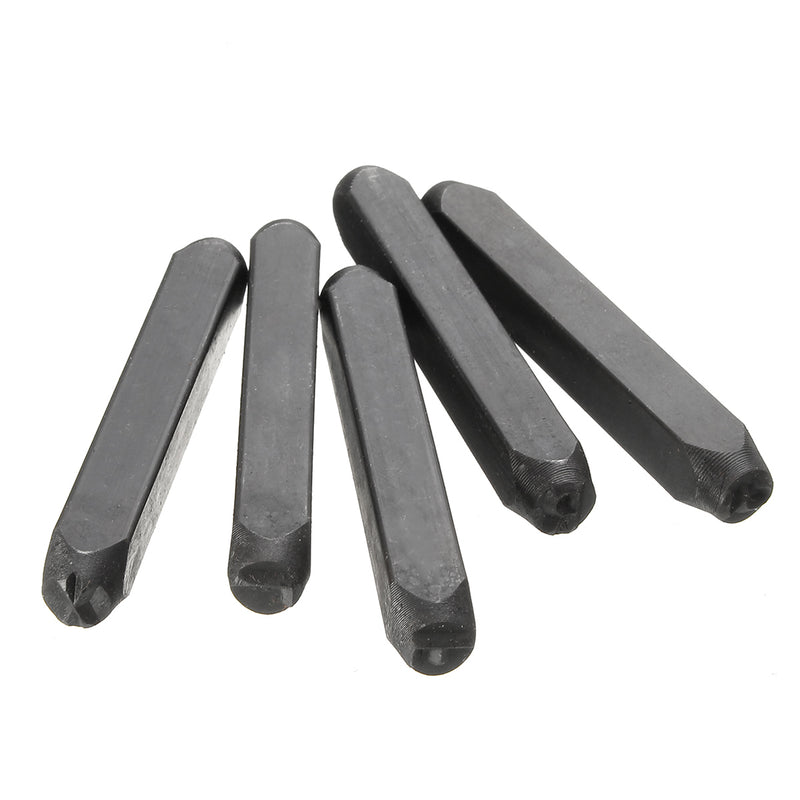 36pcs 6mm Steel Punch Alphabet Letter Number Stamp Tool Metal Leather Craft