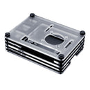 WX-4B07 4B210 9-Layer Acrylic Shell for Raspberry Pi 4B 3D Printer