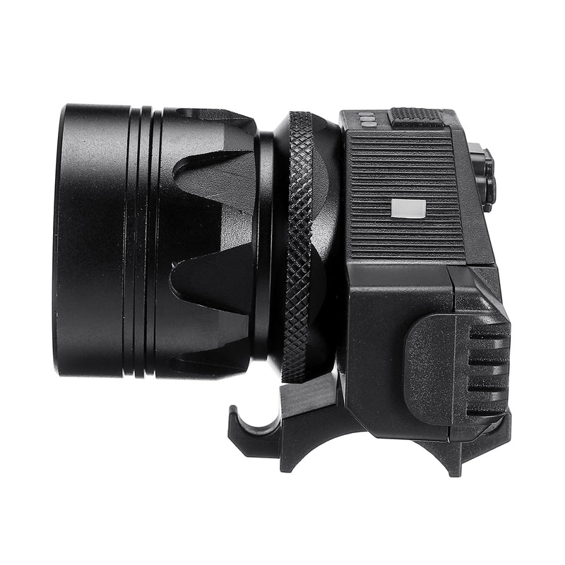 Waterproof USB Rechargeable Front LED Headlights Zoomable T6 COB LED Bike Light Back Cycling