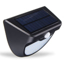 Solar Powered 37 LED Radar Sensor Wall Light Waterproof Outdoor Garden Security Lamp