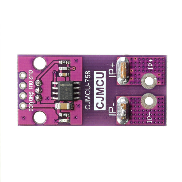 5Pcs CJMCU-758 ACS758LCB-050B-PFF-T Linear Current Sensor Hall Current Module For