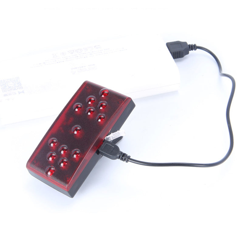XANES STL06 COB LED Wireless Remote Control Smart Bike Tail Light USB Charging Warning Light