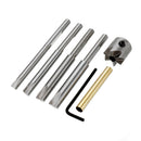 RED ARROW 7Pcs Wood Turning Pen Mill Set Barrel Trimmer for Pen Kits Woodworking Tool