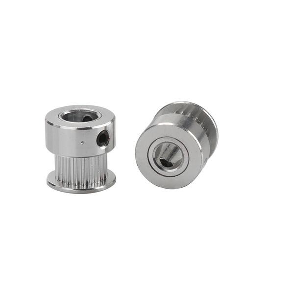 Anet 20 Teeth Aluminum  8mm Bore Timing Belt Pulley for 6mm Width Belt Flange Synchronous Wheel for 3D Printer CNC Parts