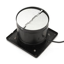 40W 6'' Exhaust Fan 6'' Exhauster Muffler Wall Mounted Low Noise Air Vent Ventilation