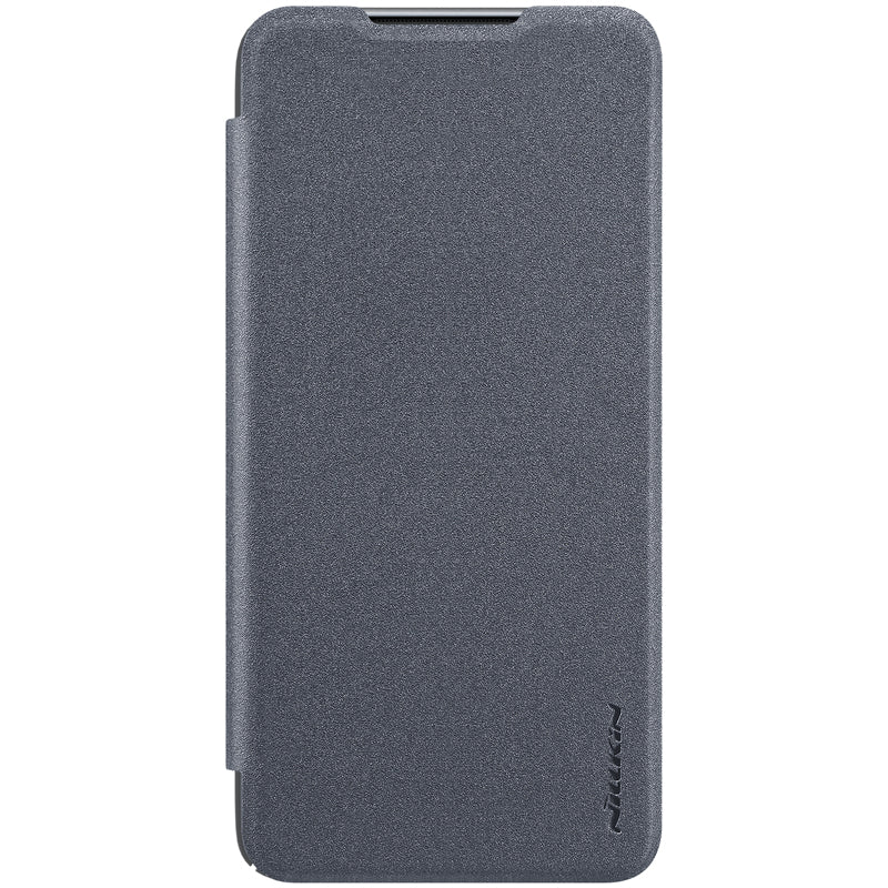 NILLKIN Flip Froseted Shockproof PU Leather Full Cover Protective Case for Xiaomi Redmi Note 8 Pro